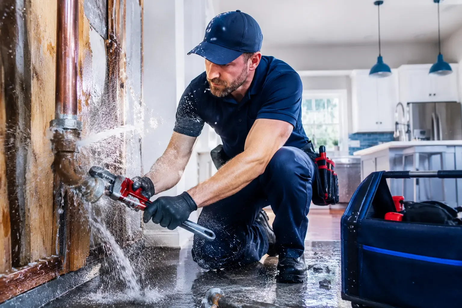 Local emergency pipe repair professionals in United, PA
